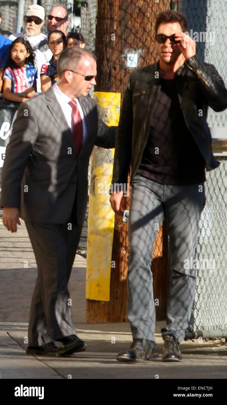 Dylan McDermott seen at ABC studios for latenight talk show 'Jimmy