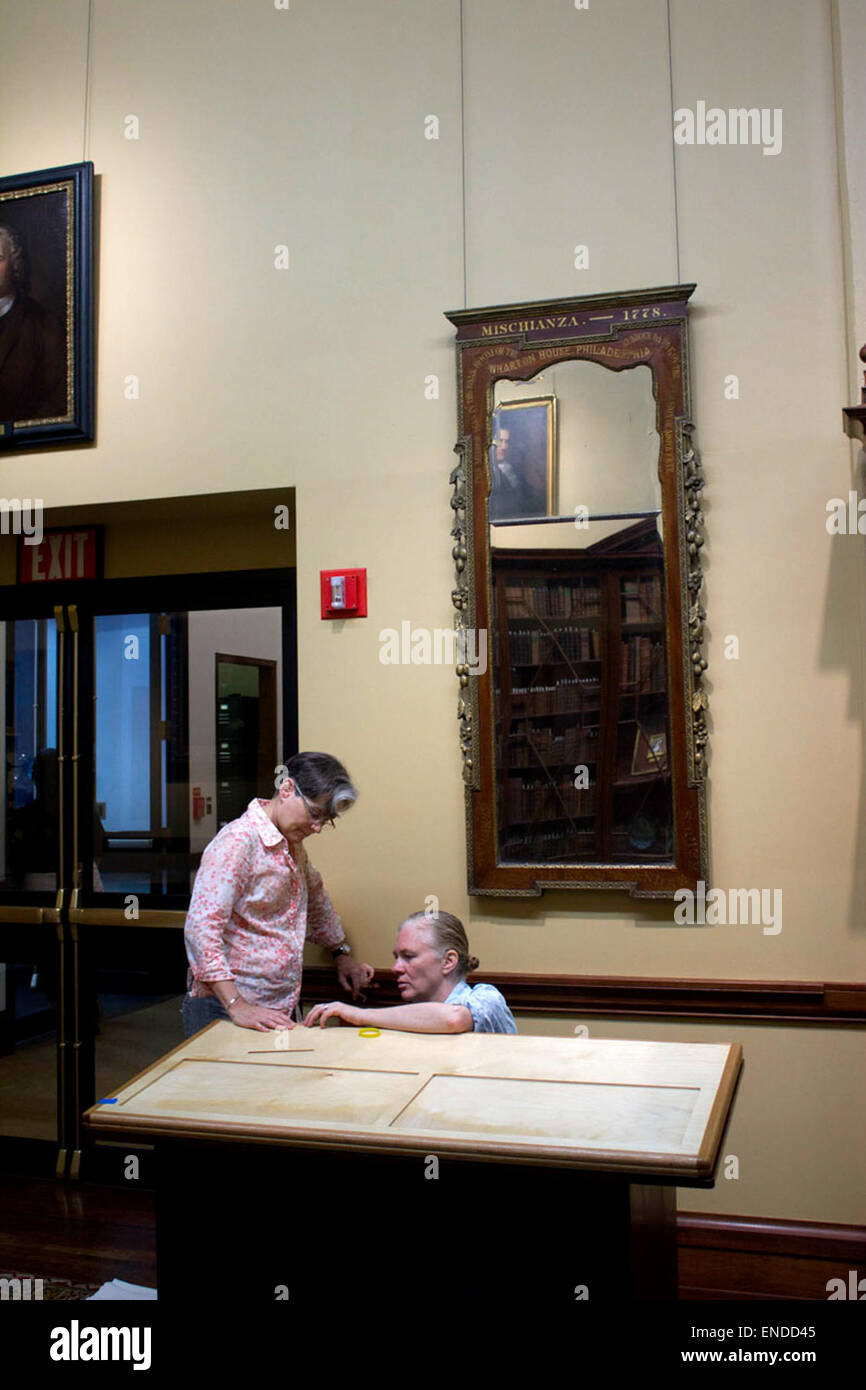 The Moon Reader installation is an art piece housed at the Library ...
