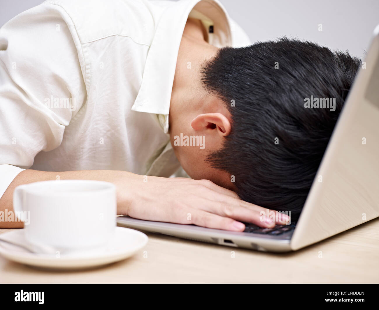 frustrated business person Stock Photo