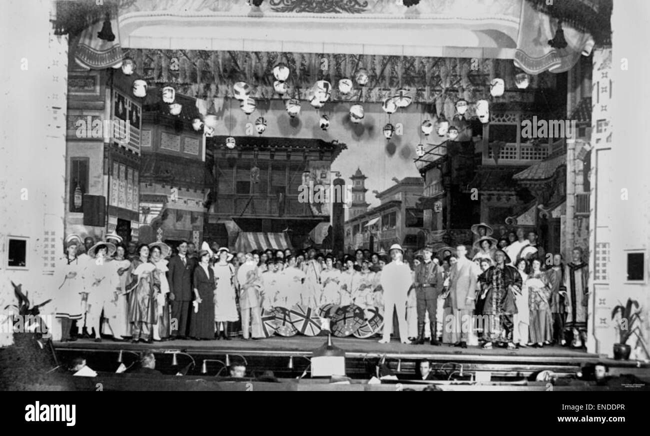 Production of ‘San Toy’ at the Tivoli Theatre, Brisbane Stock Photo Alamy