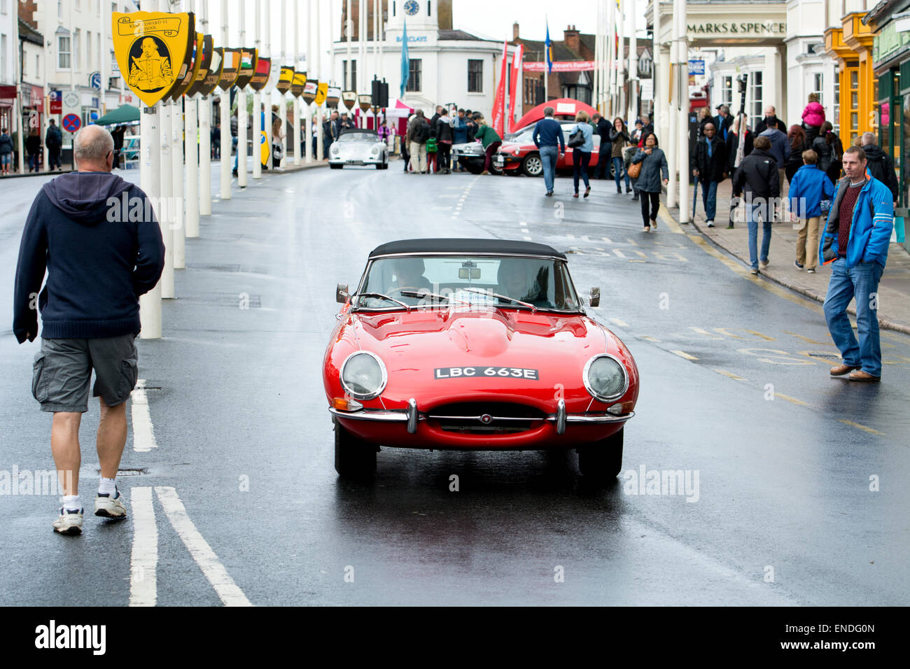 StratforduponAvon, Warwickshire, UK. 3rd May, 2015. A convertible E