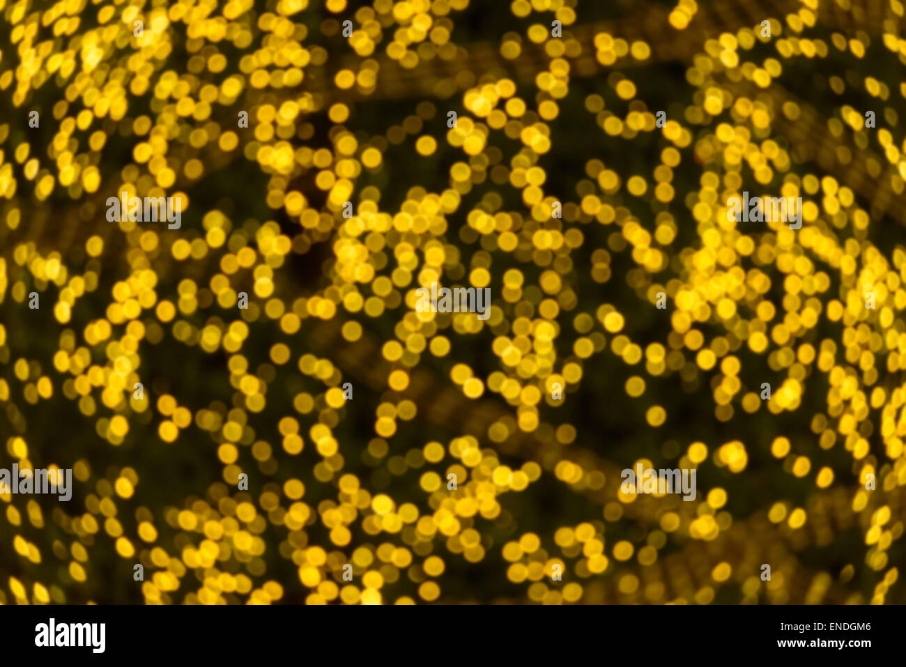 Abstract circular natural light gold bokeh background Stock Photo - Alamy
