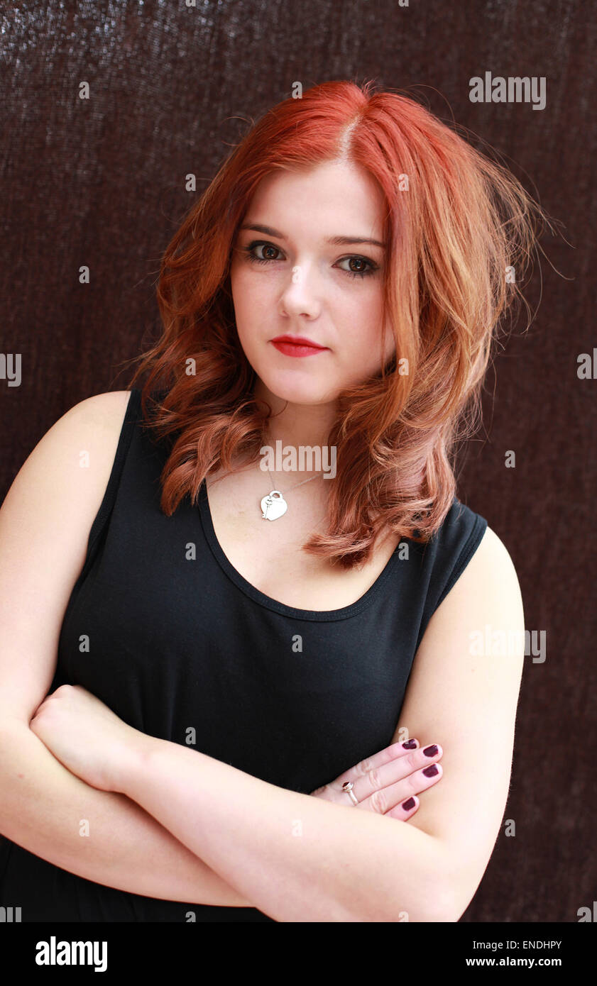 Teenage Girl Red Hair High Resolution Stock Photography and Images - Alamy