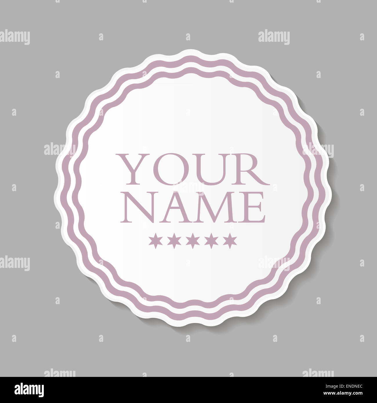 Abstract Design Label Vector Illustration EPS10 Stock Photo - Alamy