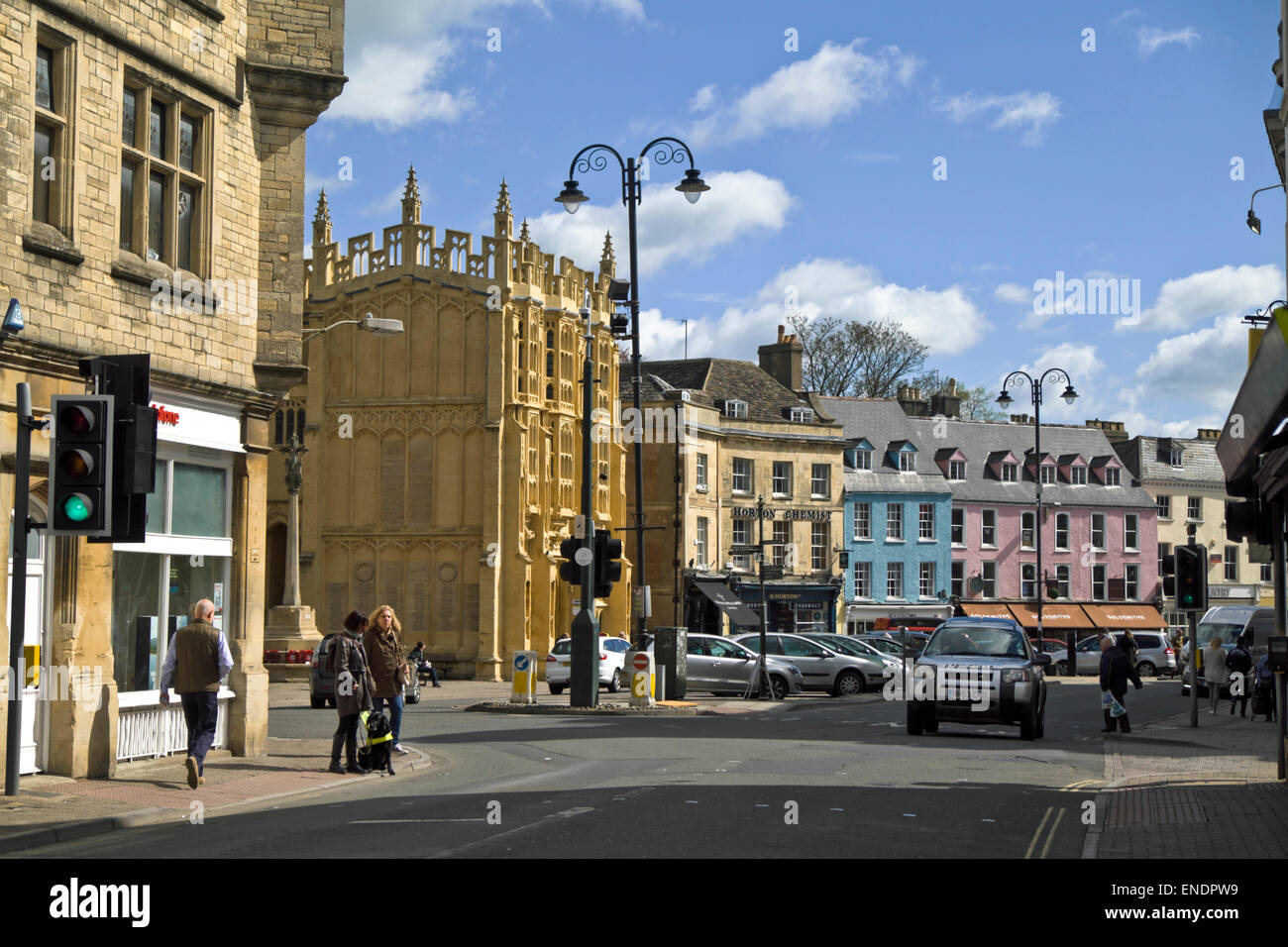 Cirencester A Cotswold market town in Gloucestershire England UK Stock