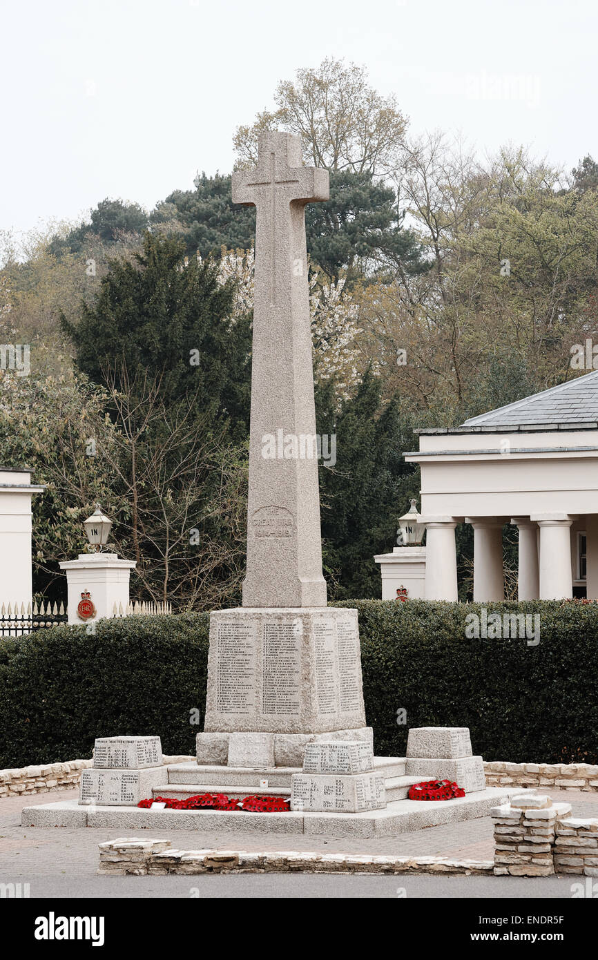 War memorial to the men of Camberley & surrounds located outside the