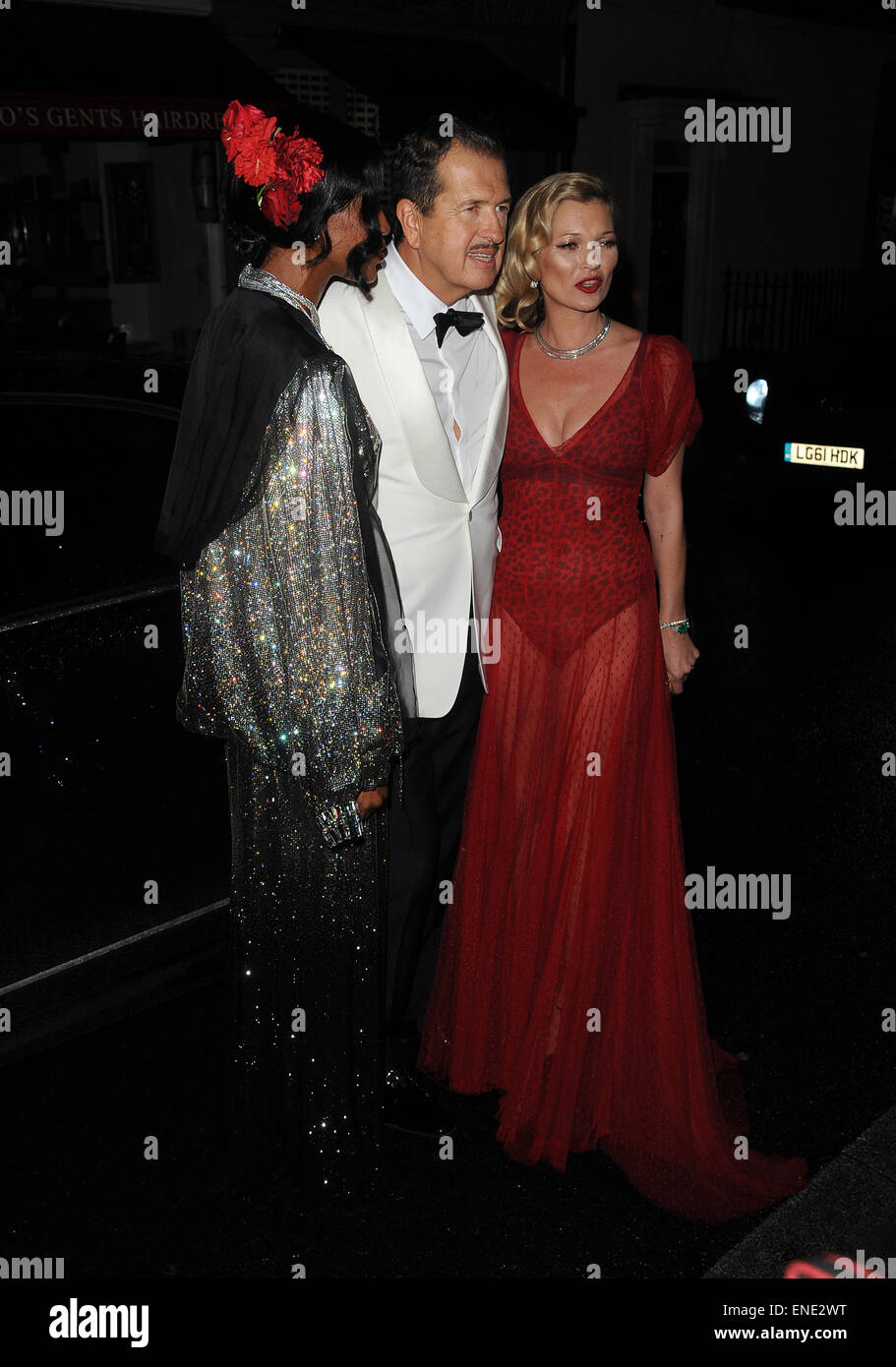 Mario Testino 60th Birthday Bash at the Chiltern Firehouse restaurant