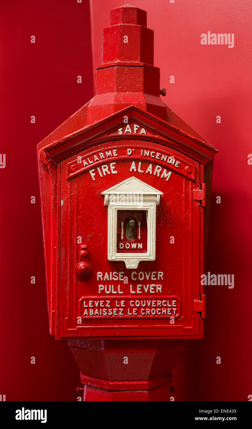 Alarme Incendie High Resolution Stock Photography And Images Alamy