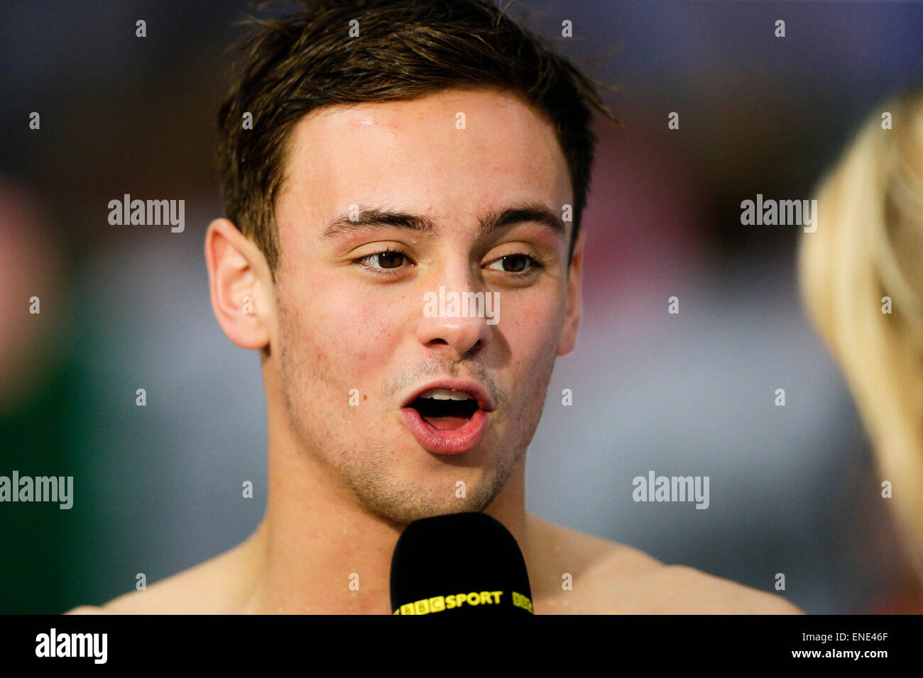 London, UK. 03rd May, 2015. FINA World Series Diving. Men's 10m ...