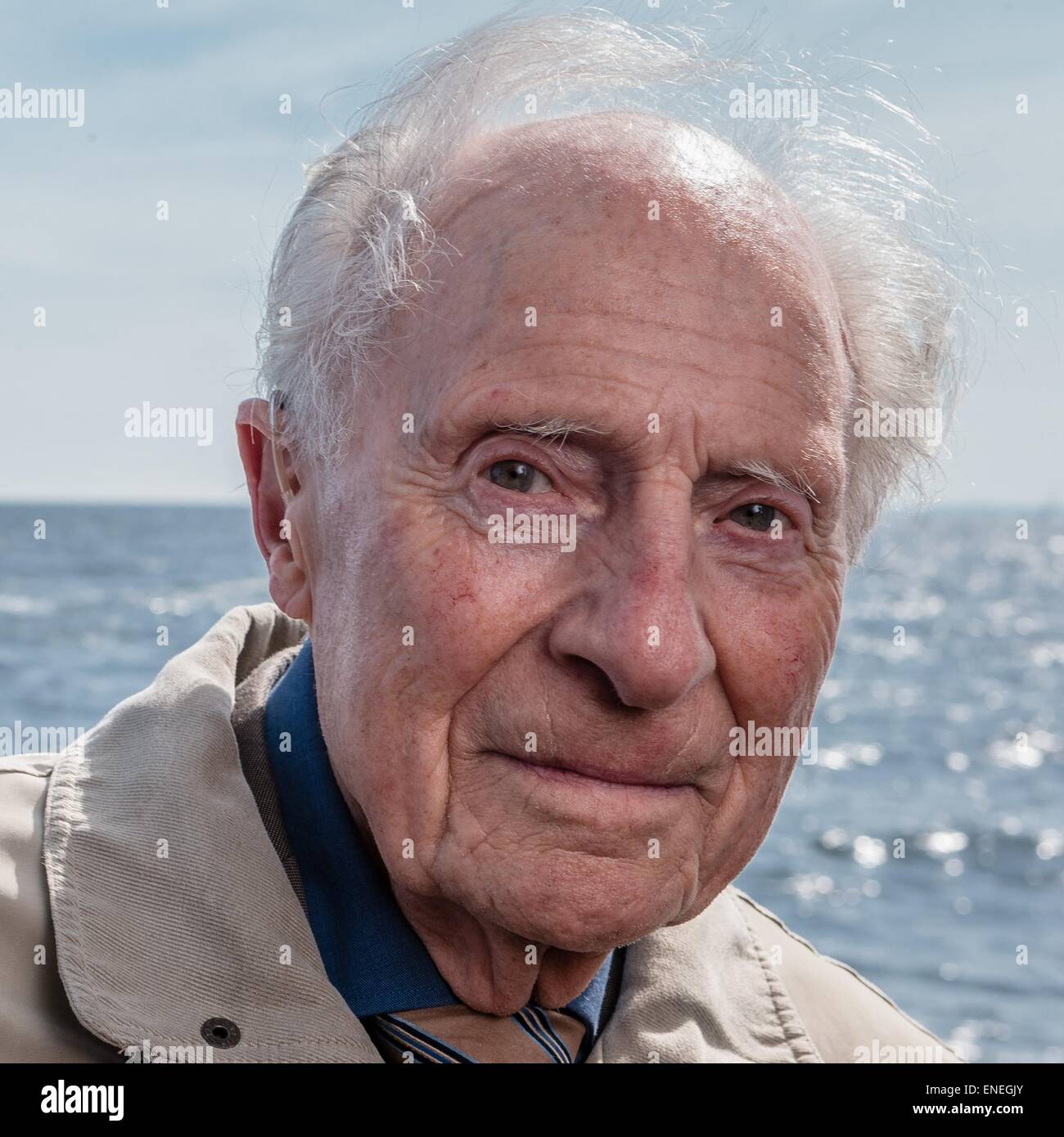 Neustadt, Germany. 03rd May, 2015. Wim Alosery, the last survivor of