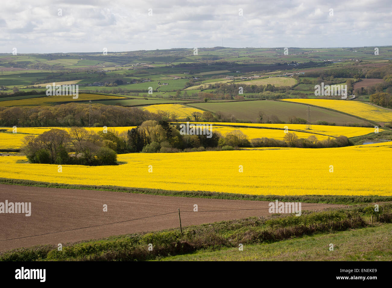 Codden Hill Bishops Tawton Barnstaple North Devon England UK Stock ...