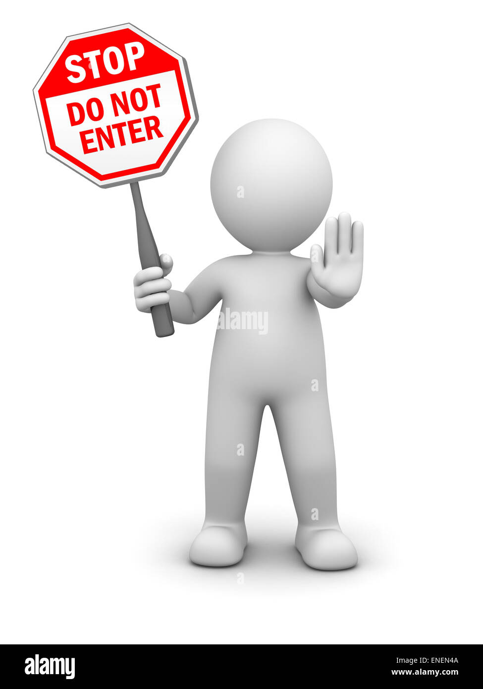 Stop Do Not Enter