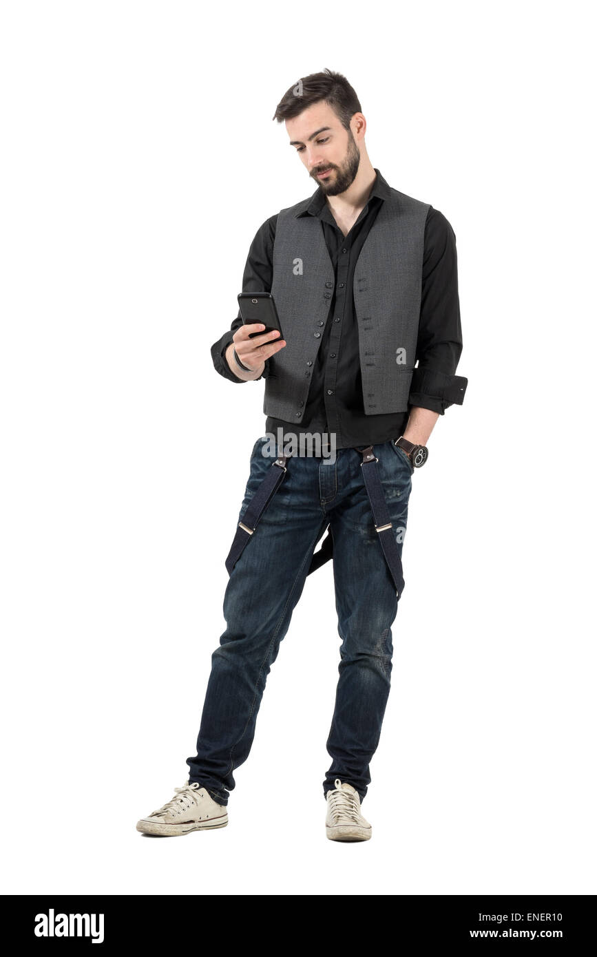 Man Rolled Up Jeans Fashion High Resolution Stock Photography and Images -  Alamy