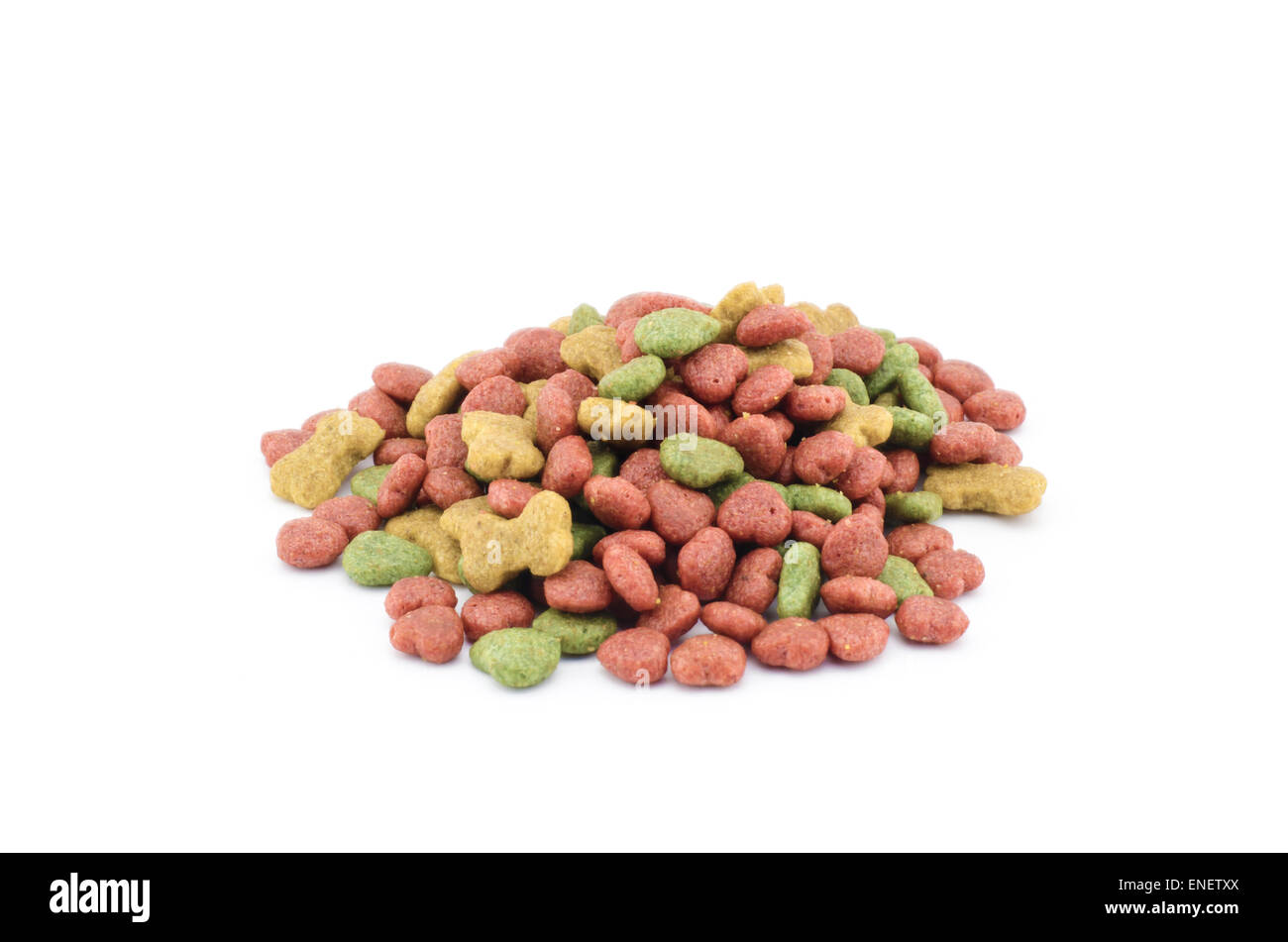 dog food isolated on white background Stock Photo - Alamy