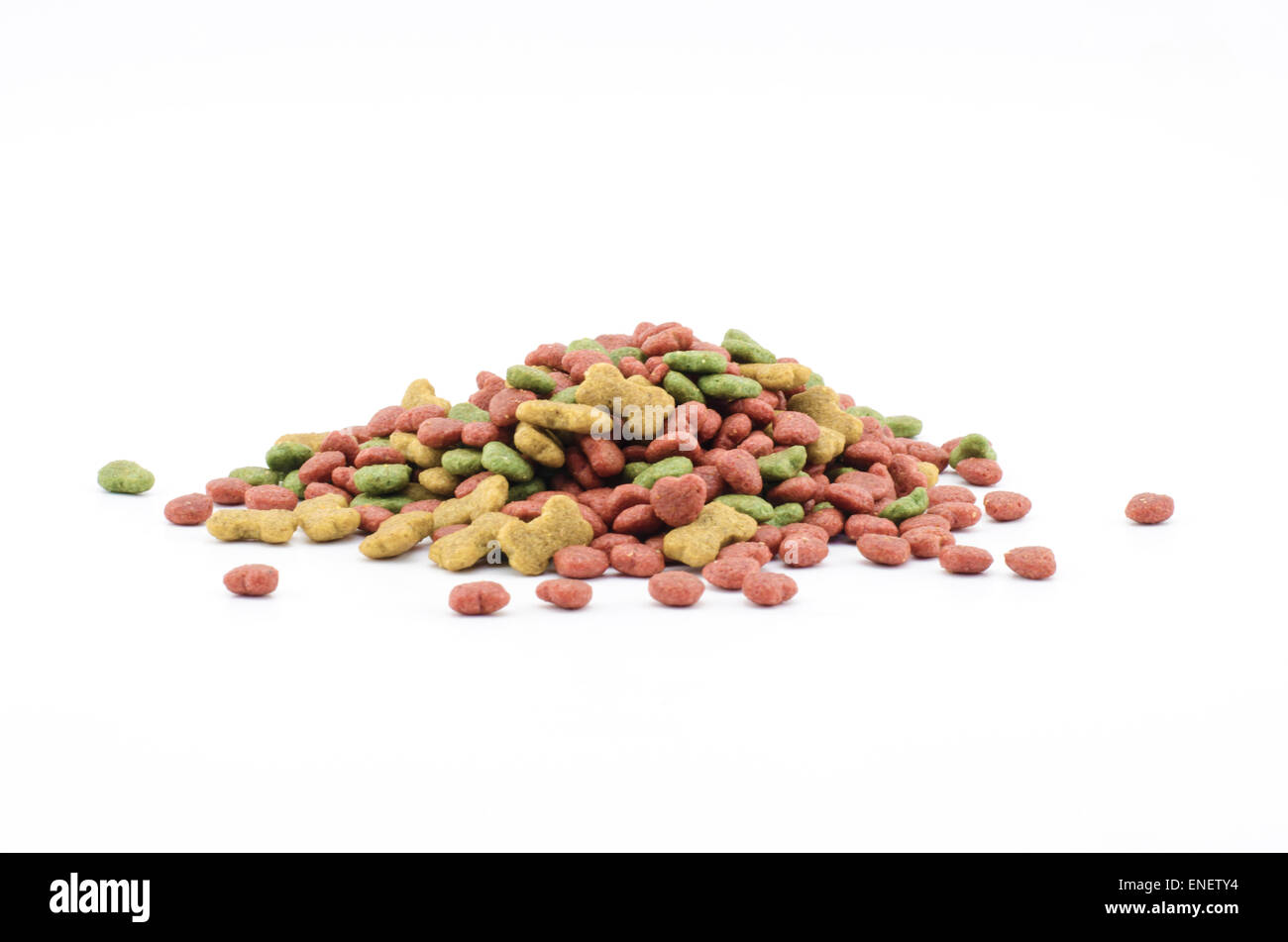 dog food isolated on white background Stock Photo - Alamy