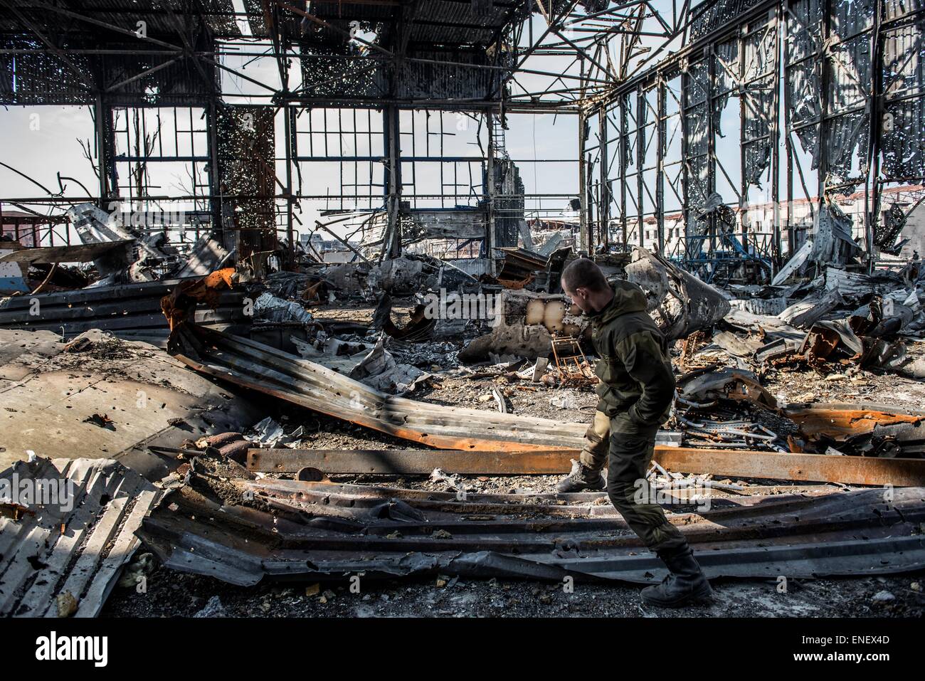 Photo from Donetsk airport Photo from Donetsk airport