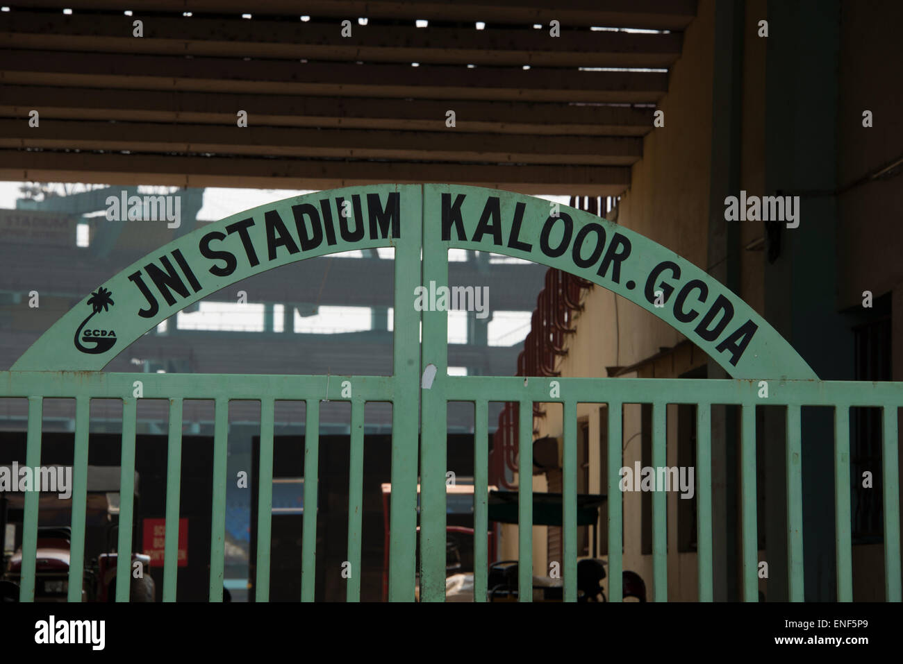 Jawaharlal Nehru International Stadium is a multipurpose international stadium situated in Kochi, Kerala. The stadium has a Stock Photo