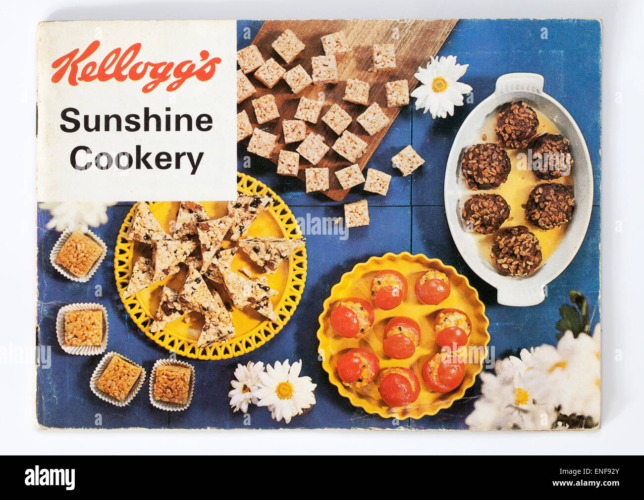Vintage Kelloggs Sunshine Cookery Book Stock Photo