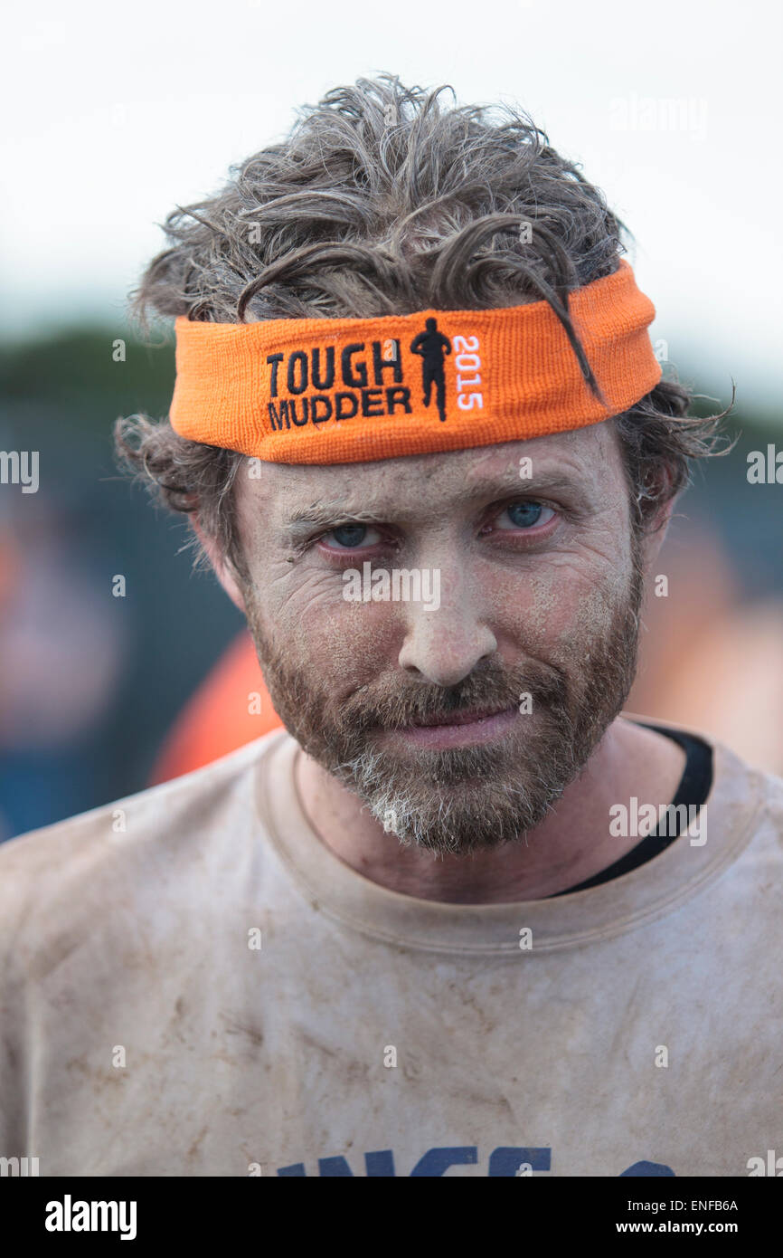 Austin, Texas, USA. 2nd May, 2015. Cast members of the TV show Supernatural participate in the 2015 Austin Tough Mudder. Stock Photo