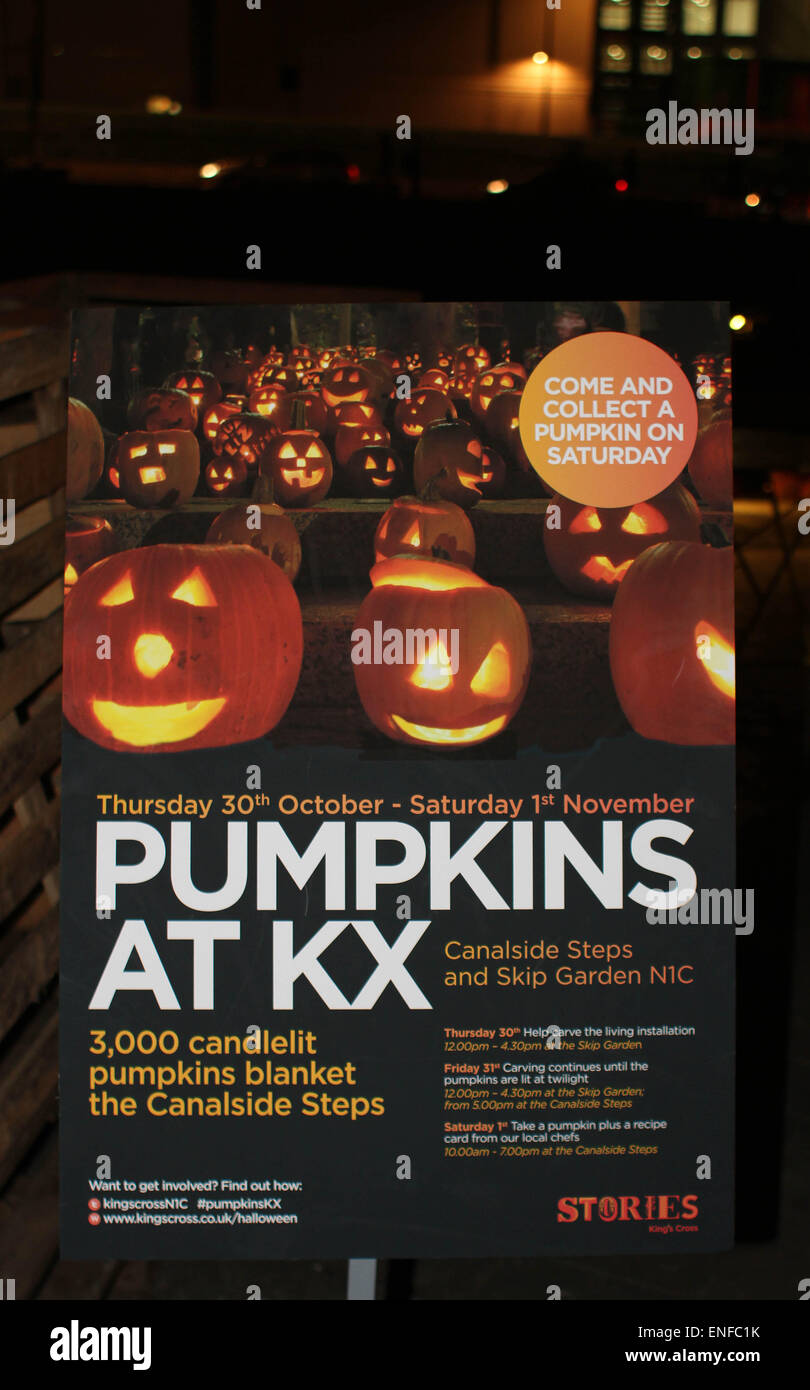 Halloween display in Central London. Featuring Atmosphere Where