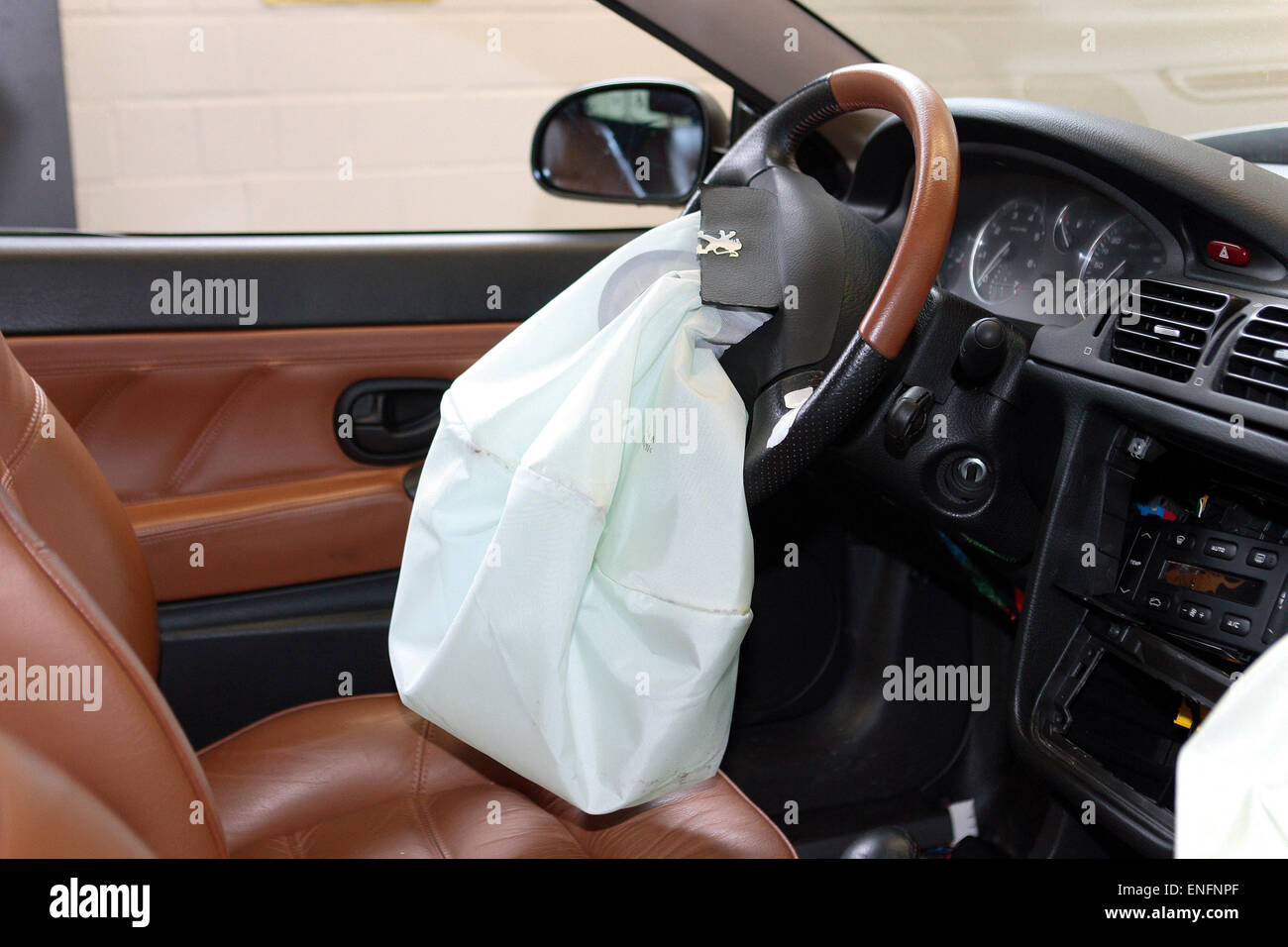 When Do Airbags Deploy In An Accident >> Airbag After Having Been Deployed In The Car After A Crash Test When Do Airbags Deploy In An Accident >> Airbag After Having Been Deployed In The Car After A Crash Test