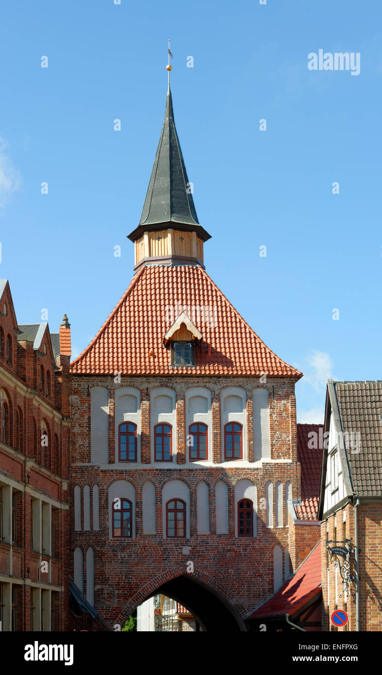 Kütertor, city gate, UNESCO World Heritage Site, Stralsund, Mecklenburg-Western Pomerania, Germany Stock Photo