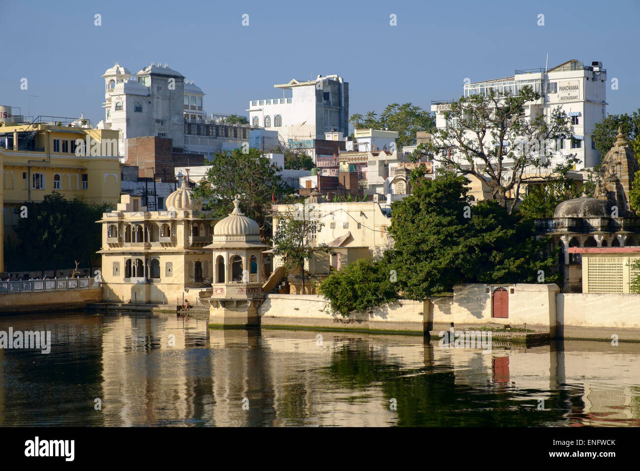 Pichola Lake In Udaipur India Stock Photo