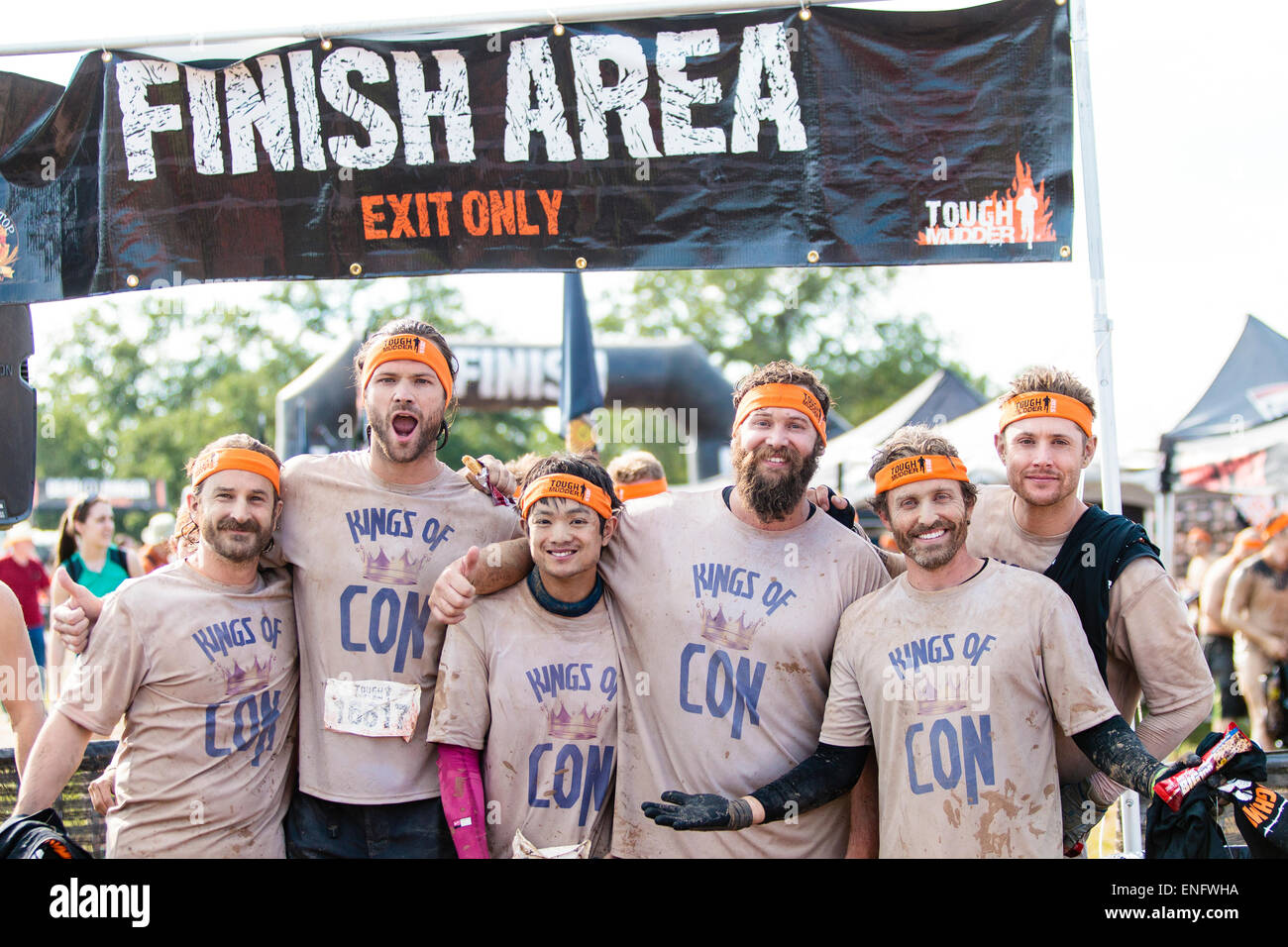 Austin, Texas, USA. 2nd May, 2015. Cast members of the TV show Supernatural participate in the