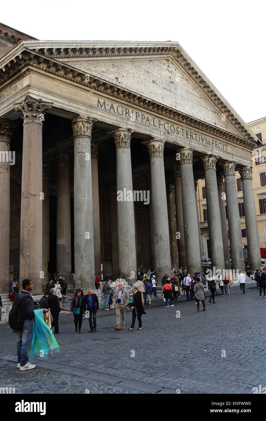 Italy. Rome. Pantheon. Roman temple. Stock Photo