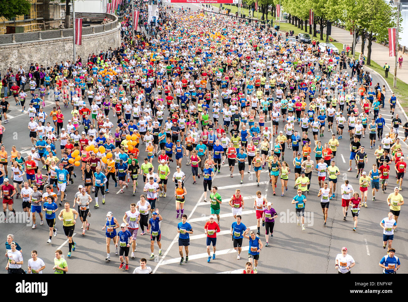 Marathon Stock Photo