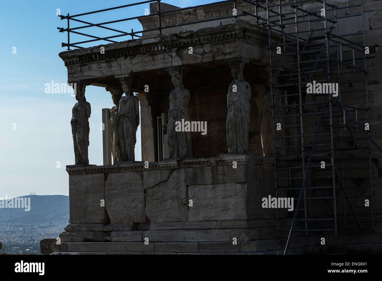 Scropolis Athens, Greece. 03rd May, 2015. The Acropolis of Athens is an ancient ...
