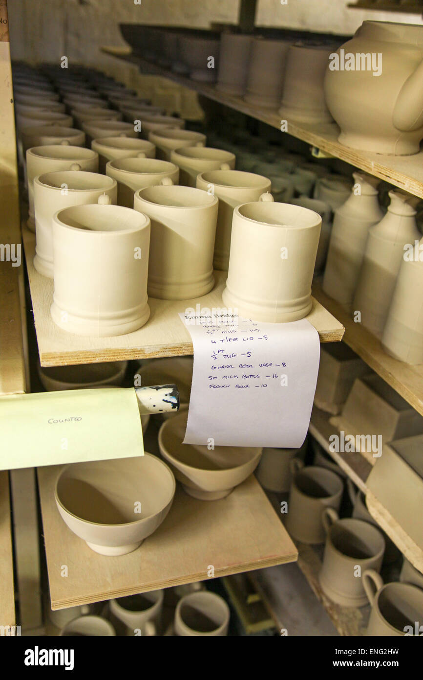 Emma Bridgewater pottery factory Stoke on Trent, North Staffordshire