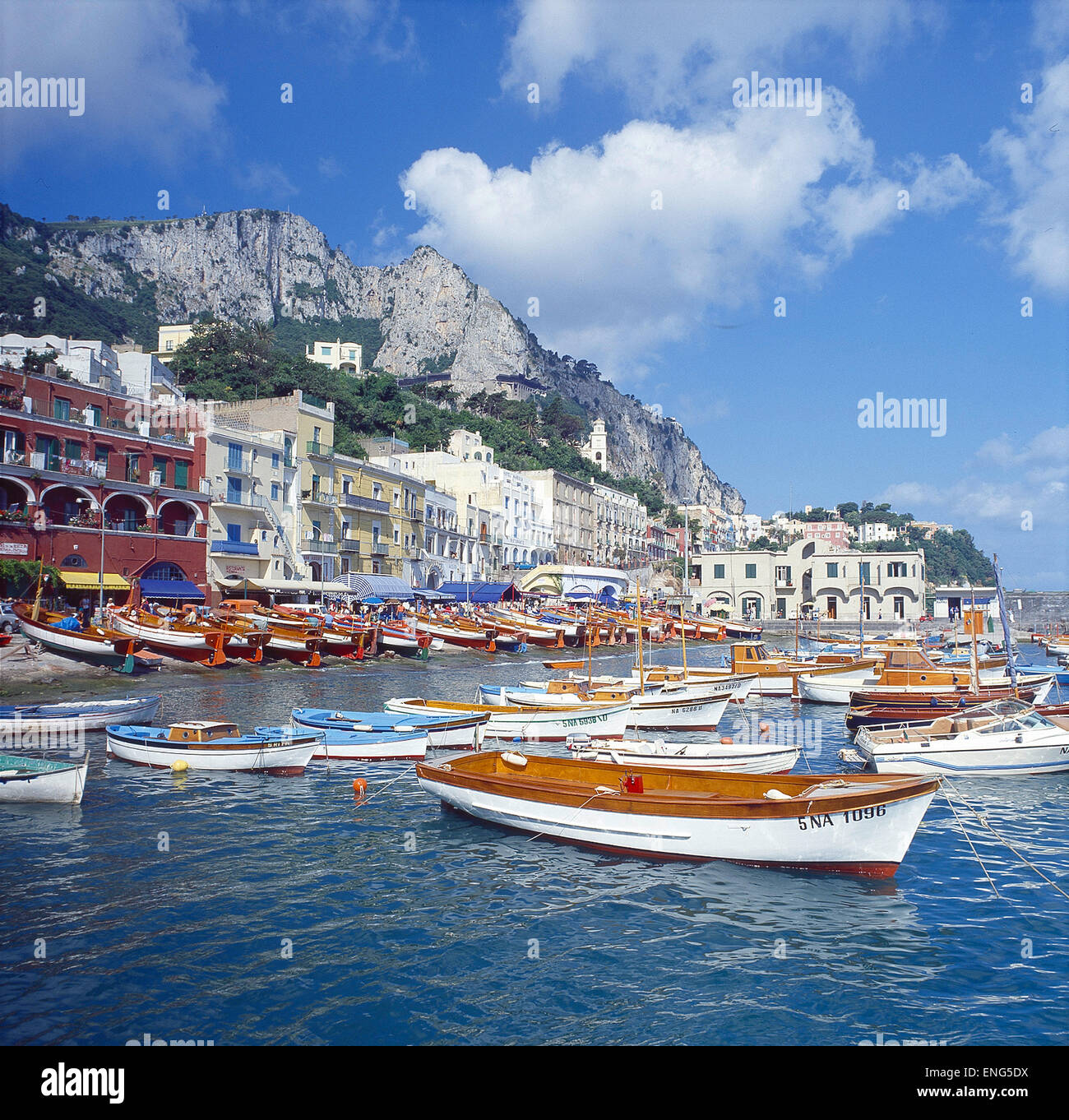 Italien Capri Hafen Insel Capri Stock Photo Alamy