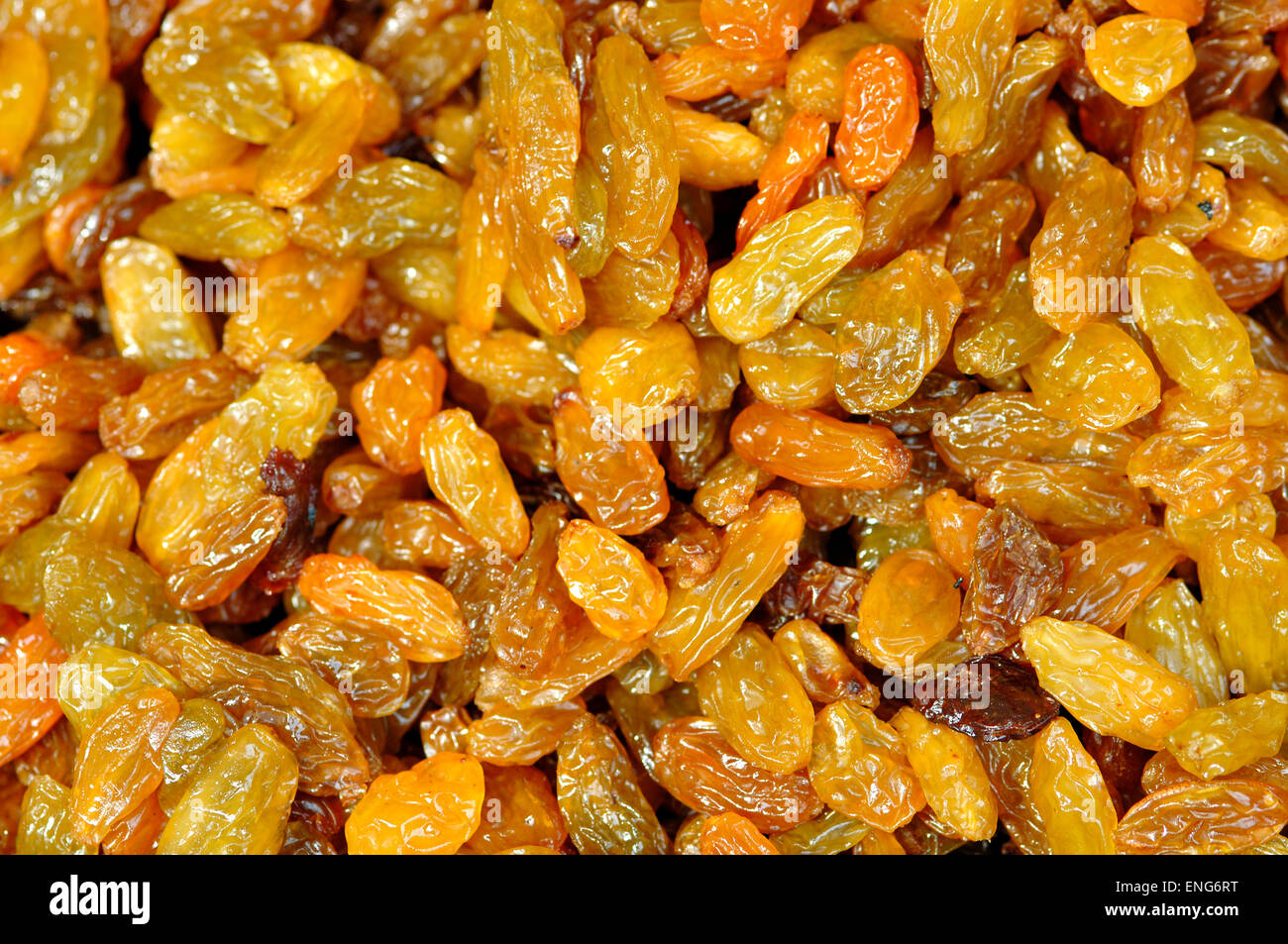 Dried Grapes Stock Photo