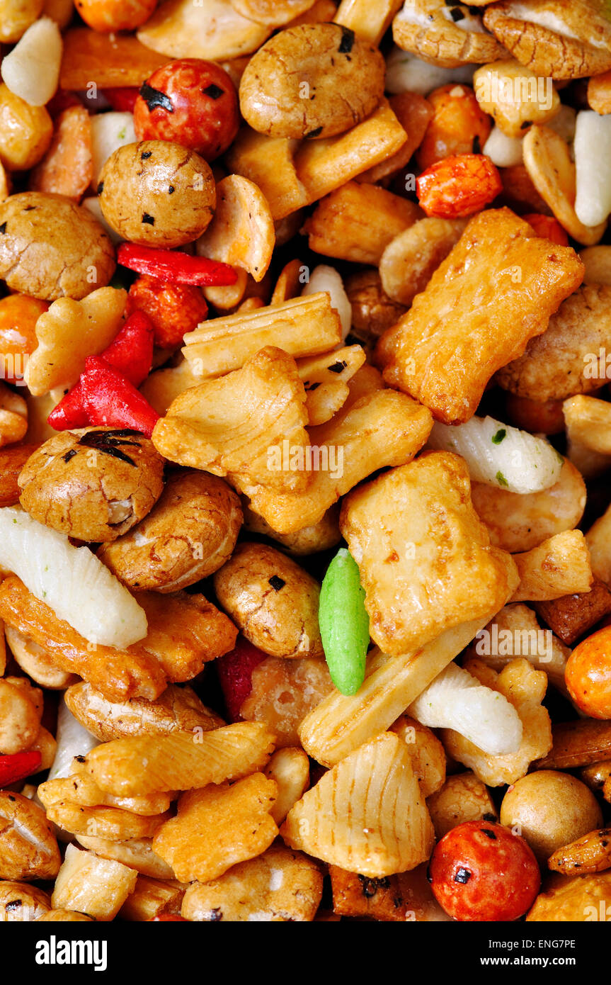 Mix Snack  Appetizers Stock Photo