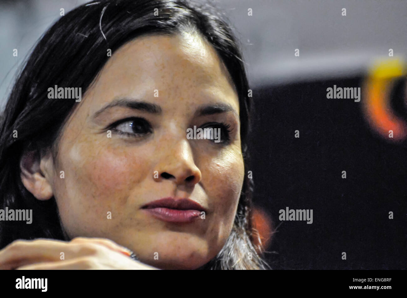 Actress Katrina Law, best known for playing the character 'Mira' in Spartacus: War of the Damned Stock Photo
