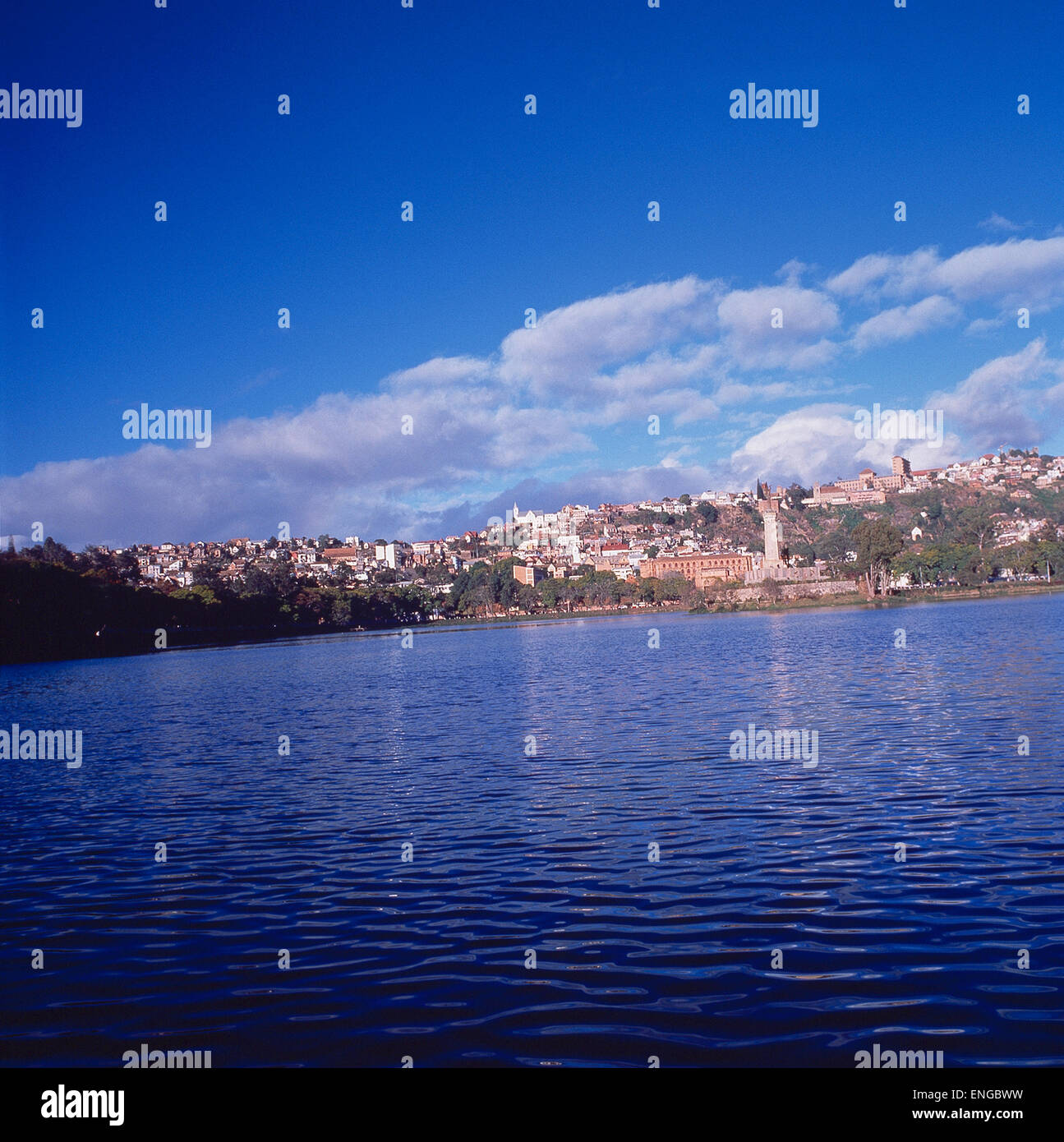 Madagaskar, Antananarivo, Die Hauptstadt Antananarivo mit Anosy See Stock  Photo - Alamy