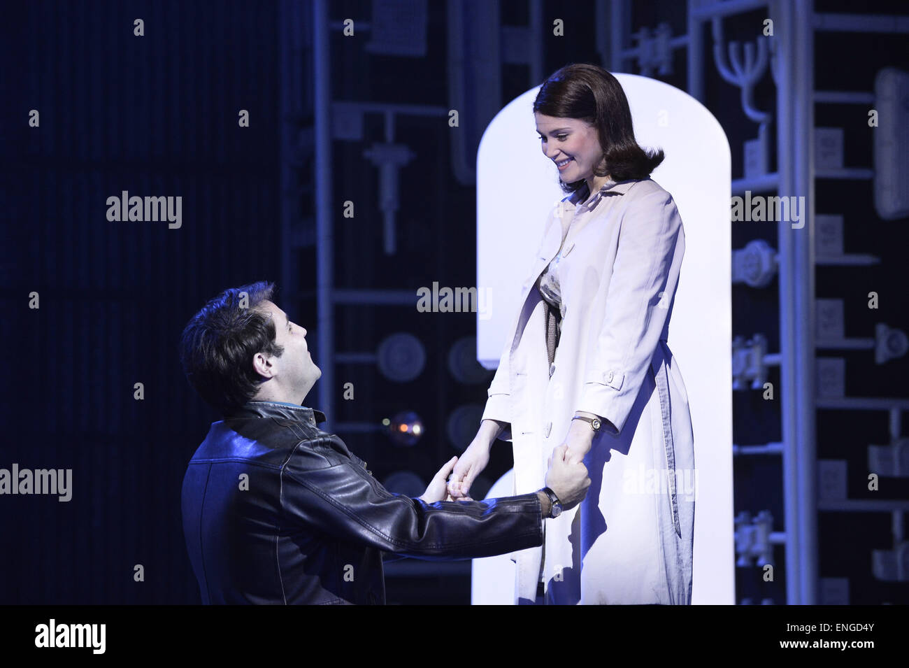 Gemma Arterton as Rita O'Grady and co star husband Adrian der Gregorian