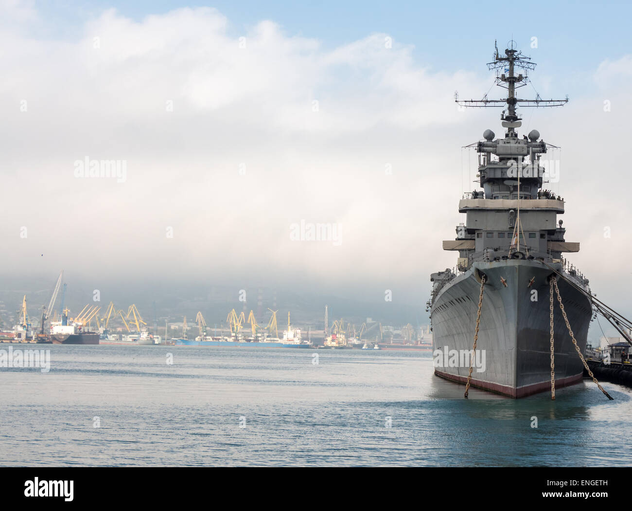 Warship in the bay hi-res stock photography and images - Alamy