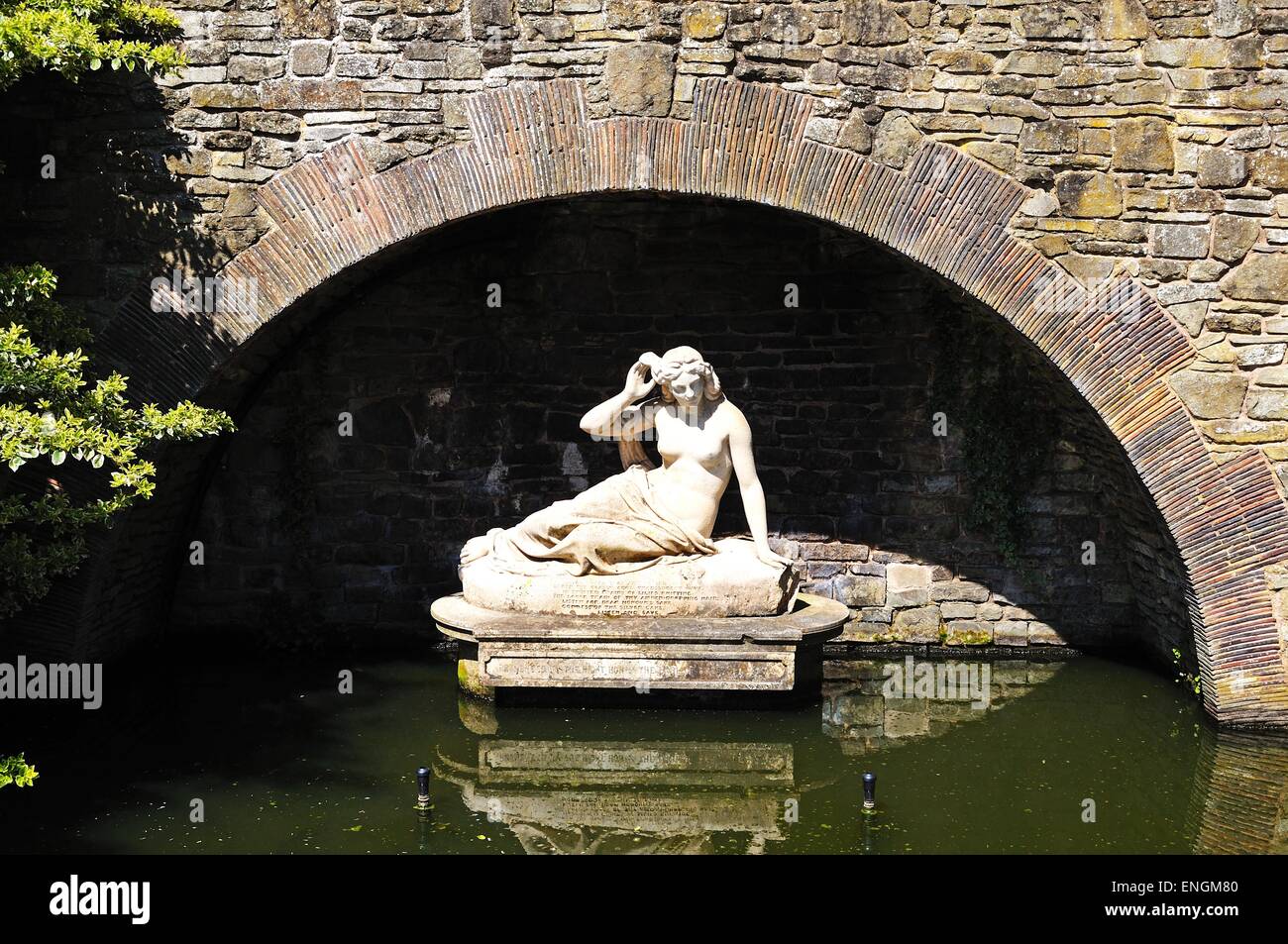 Statue Of Sabrina In The Dingle Formal Gardens In Quarry Park Stock Photo Alamy Statue Of Sabrina In The Dingle Formal Gardens In Quarry Park Stock Photo Alamy