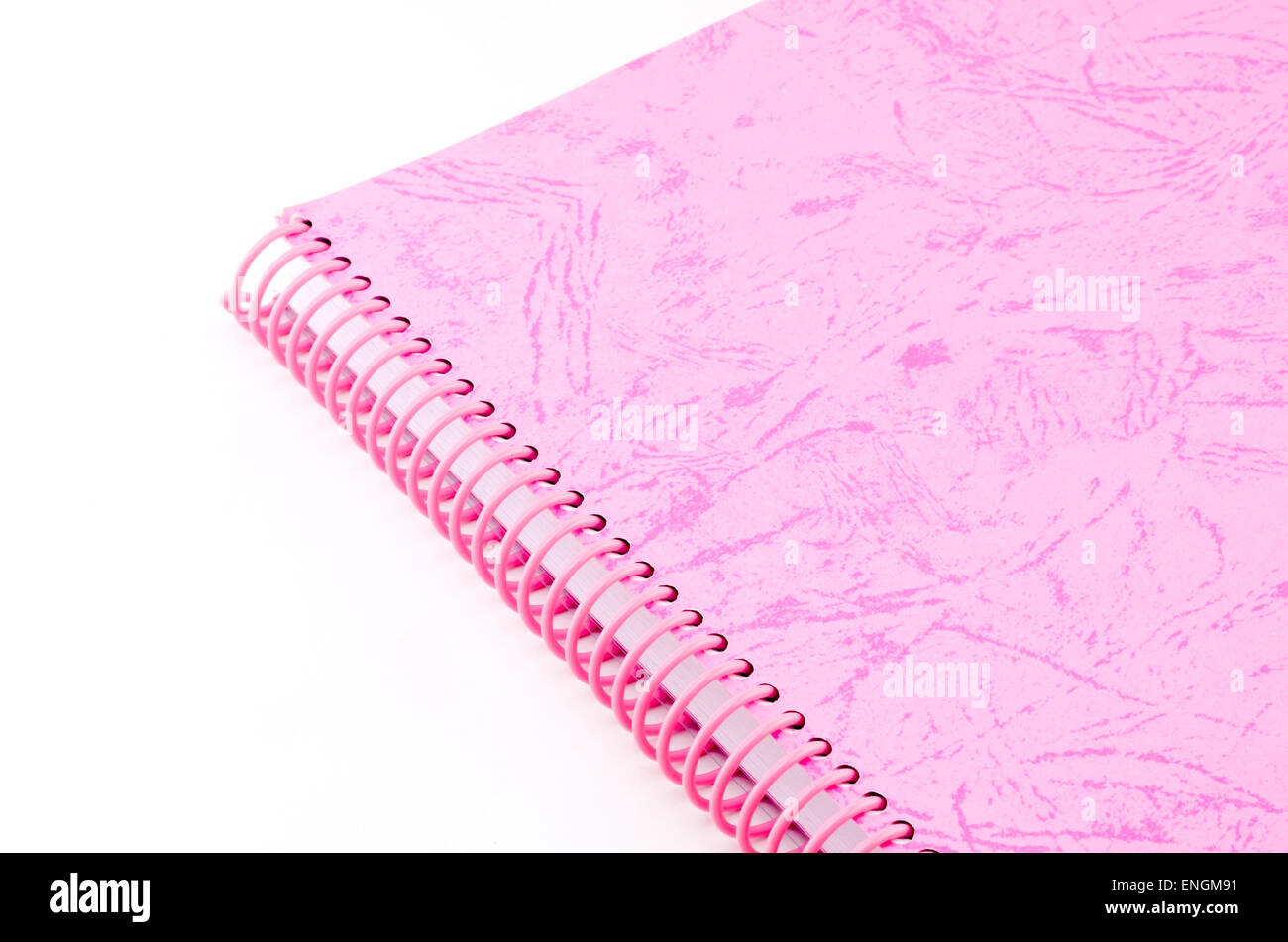 notebook isolated on white background Stock Photo - Alamy