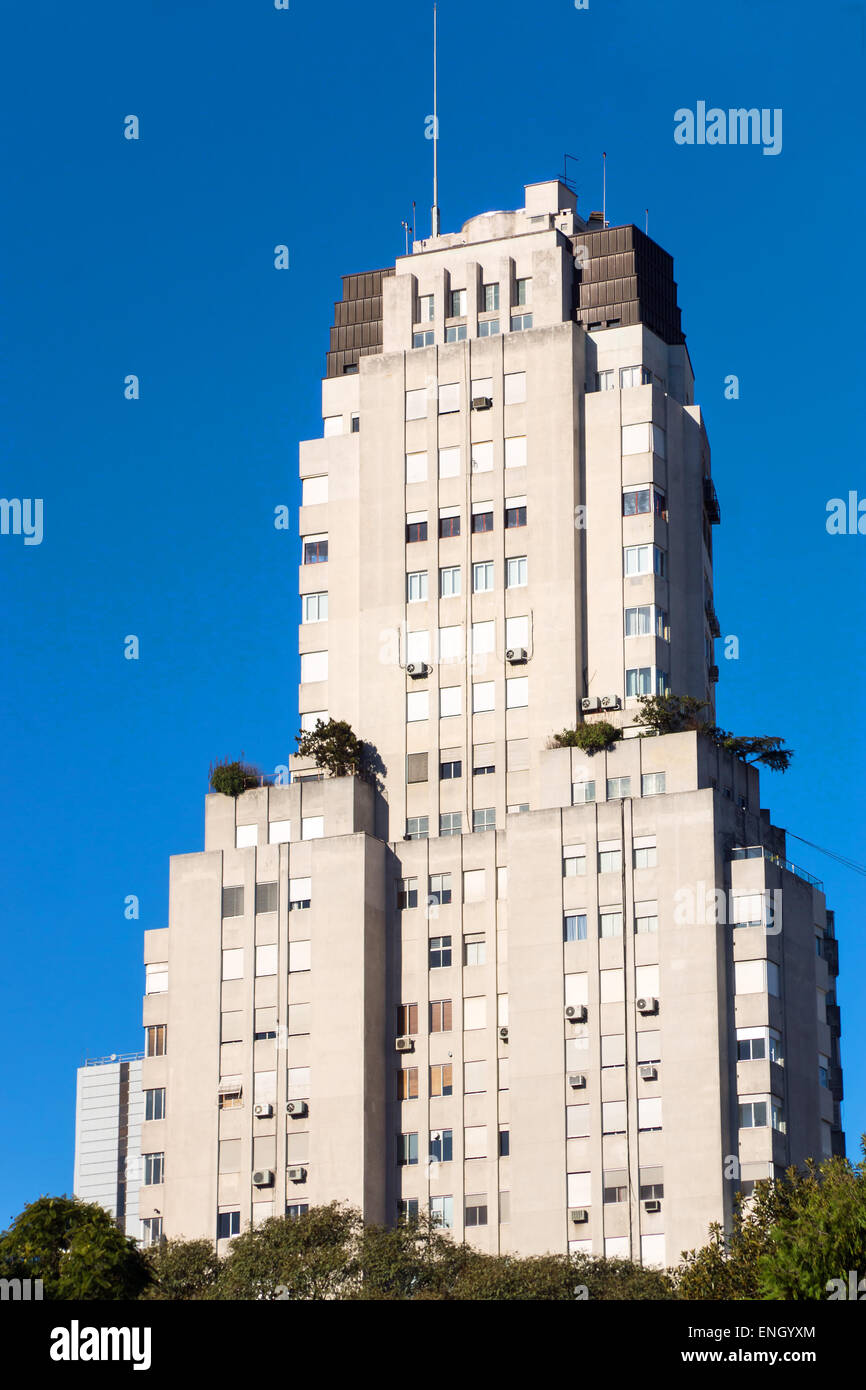 The Kavanagh building in Buenos Aires, one of the first skyscrapers Stock Photo
