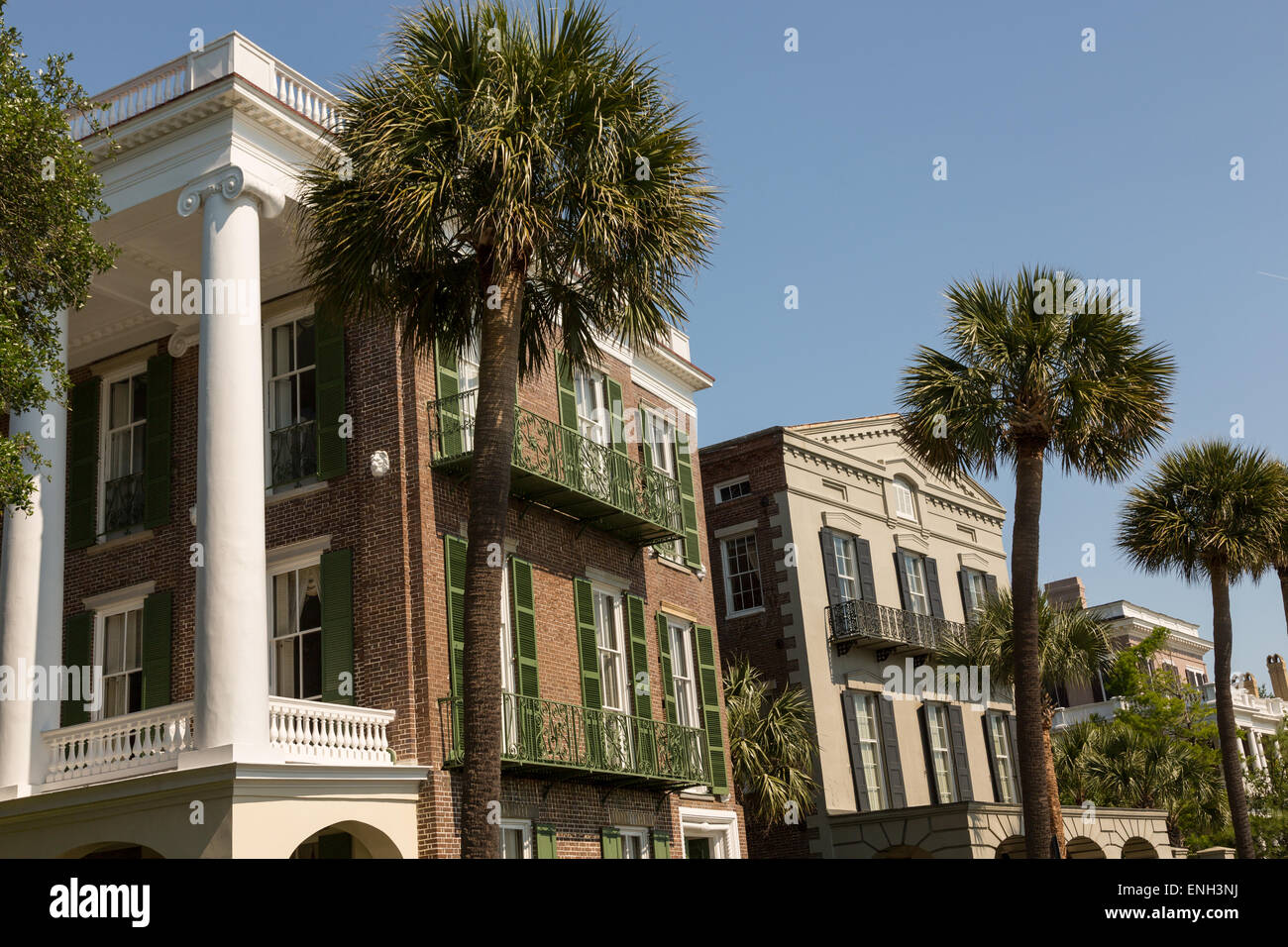The William Roper and William Ravenel Houses on East Battery in