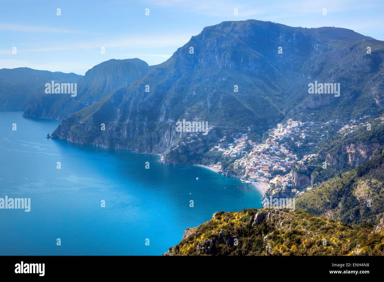 Sentiero degli Dei, Amalfi Coast, Campania, Italy Stock Photo
