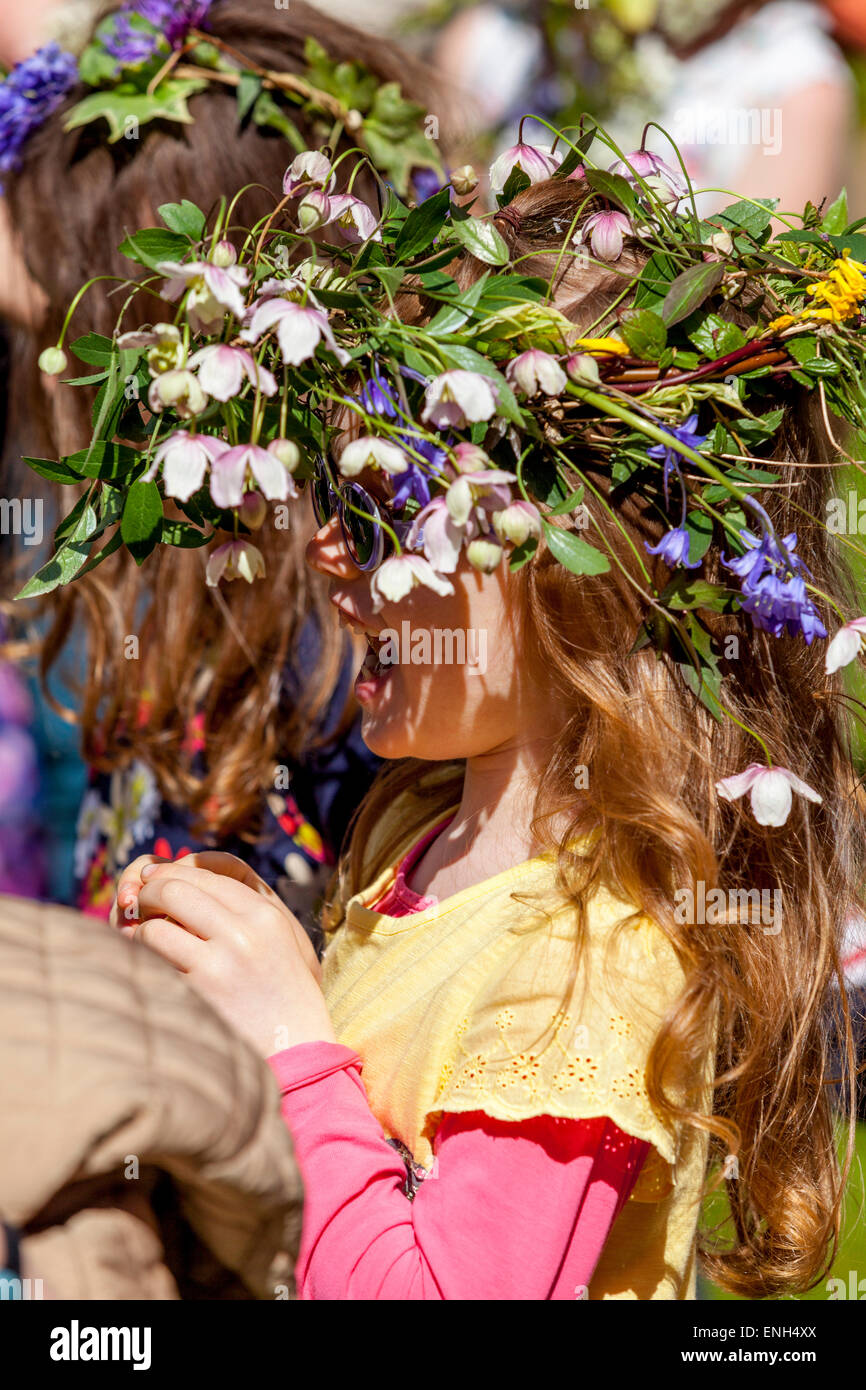 Garland day lewes sussex uk bank holiday hires stock photography and