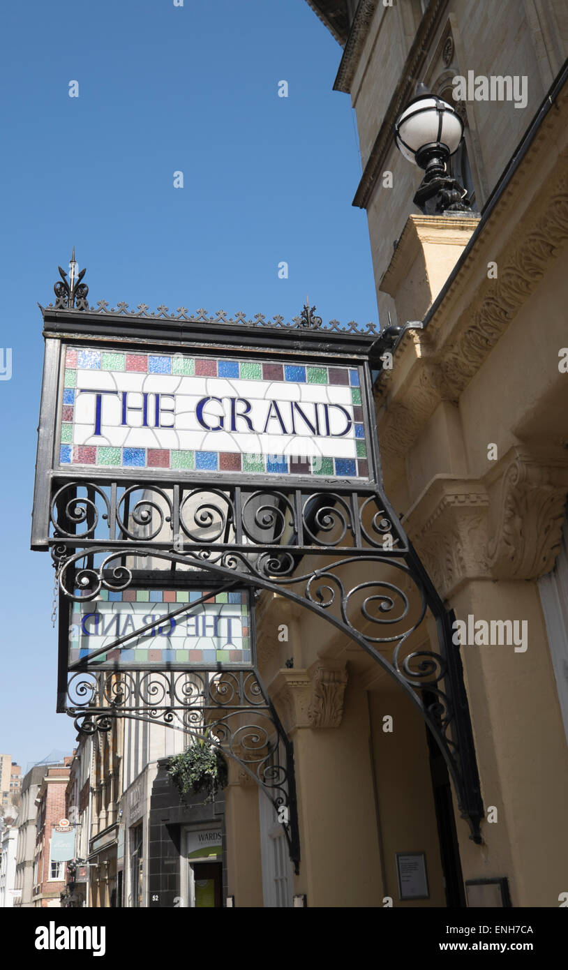 The Grand Hotel in Bristol Stock Photo Alamy