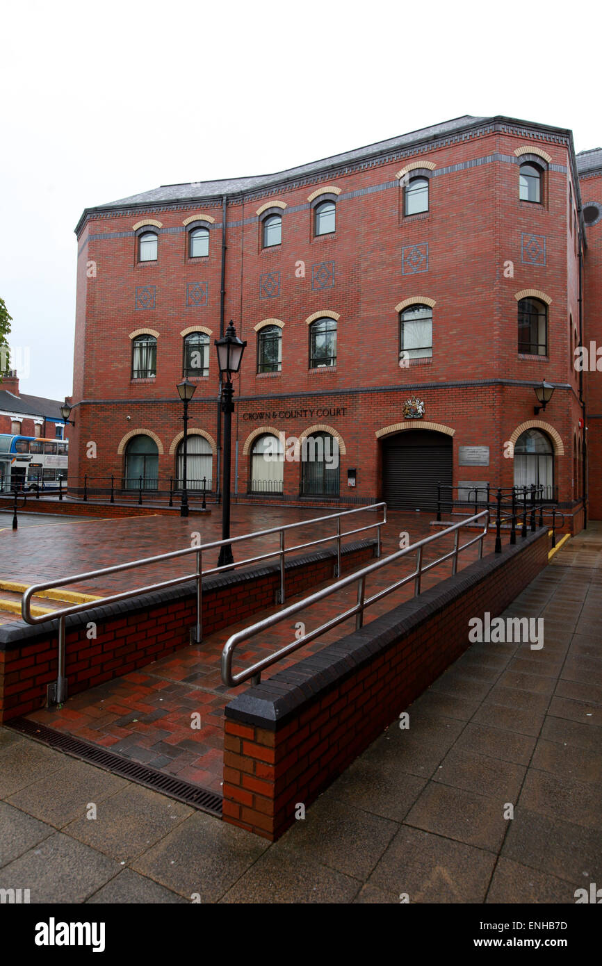 Grimsby Crown Court exterior Stock Photo