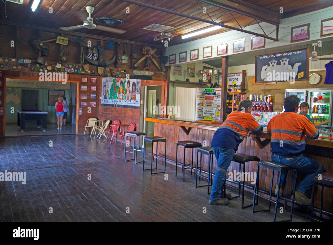 The Walkabout Creek Hotel, famous as the pub featured in Crocodile Dundee Stock Photo