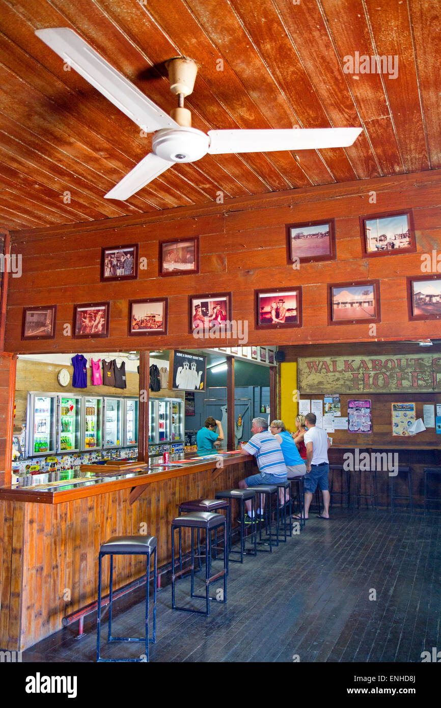 The Walkabout Creek Hotel, famous as the pub featured in Crocodile Dundee Stock Photo