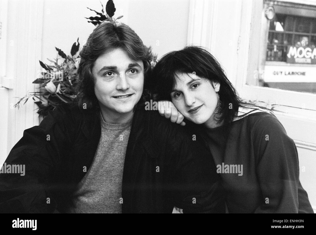 David & Elizabeth Emanuel, fashion designers, phootographed at their studio in Brooke Street, Mayfair, London, 11th March 1981. It was recently announced that they have been chosen to design the wedding dress of Lady Diana Spencer. Stock Photo